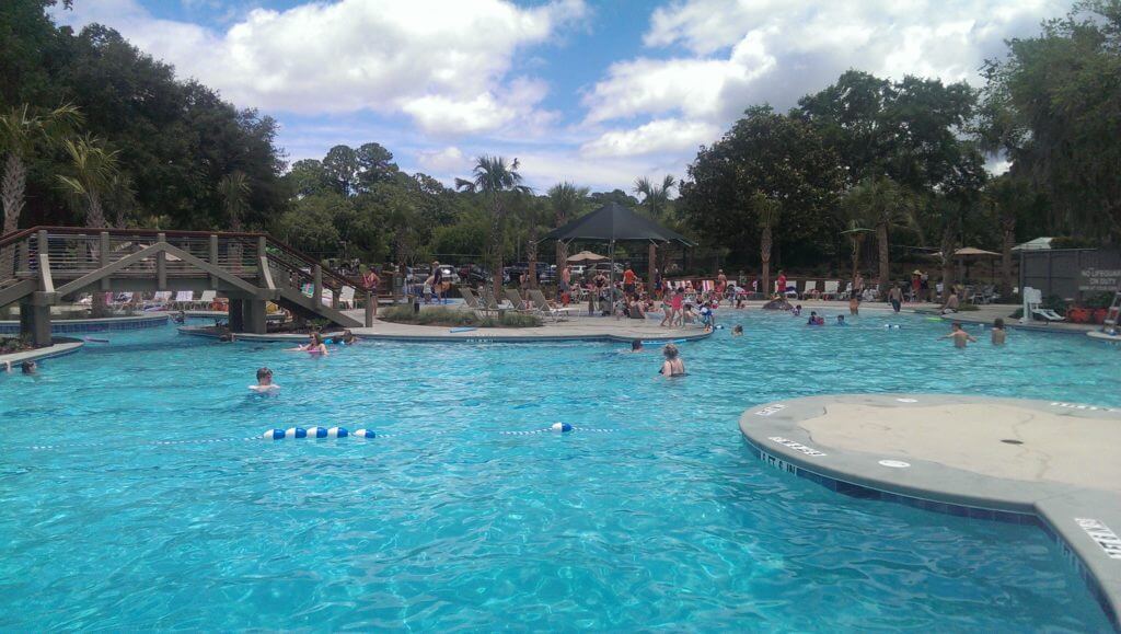 Hilton Head Real Estate - Hilton Head Plantation Spring Lake Pool